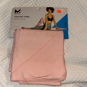 Mission Pink Yoga Mat Towel